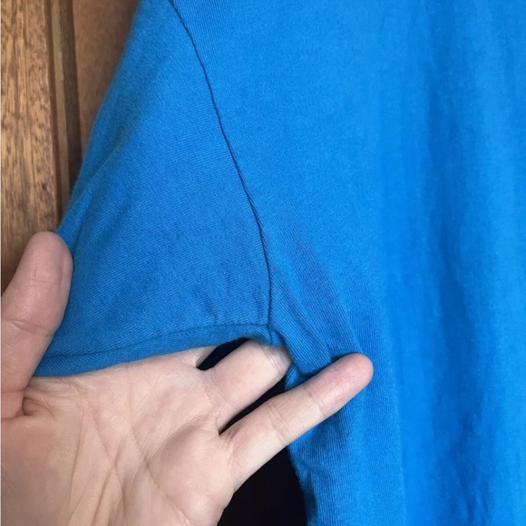 Vintage 1994 Get Your Kicks Route 66 Blue White Tourist Pocket T Shirt - Picture 5 of 14